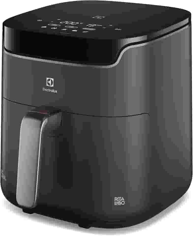 Air Fryer Electrolux por Rita Lobo 5,6L Digital Cinza Experience Economia de Energia 1400W (EAF45) 127V