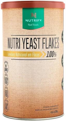 Levedura Nutricional em Flocos Nutri Yeast Flakes Nutrify 300g