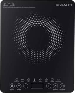 AGRATTO COOKTOP INDUCAO ACKI01I-01 PRETO 1 BOCA 1200W 127V