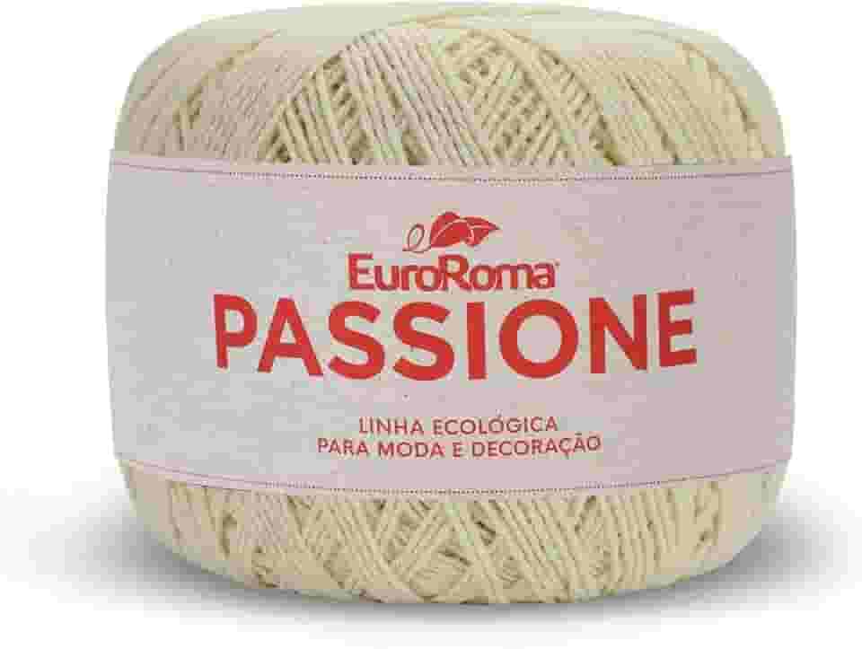 Barbante Passione, Cru, 8/5 Fios, 150 grs, Rolo com 396 Mts, Euroroma