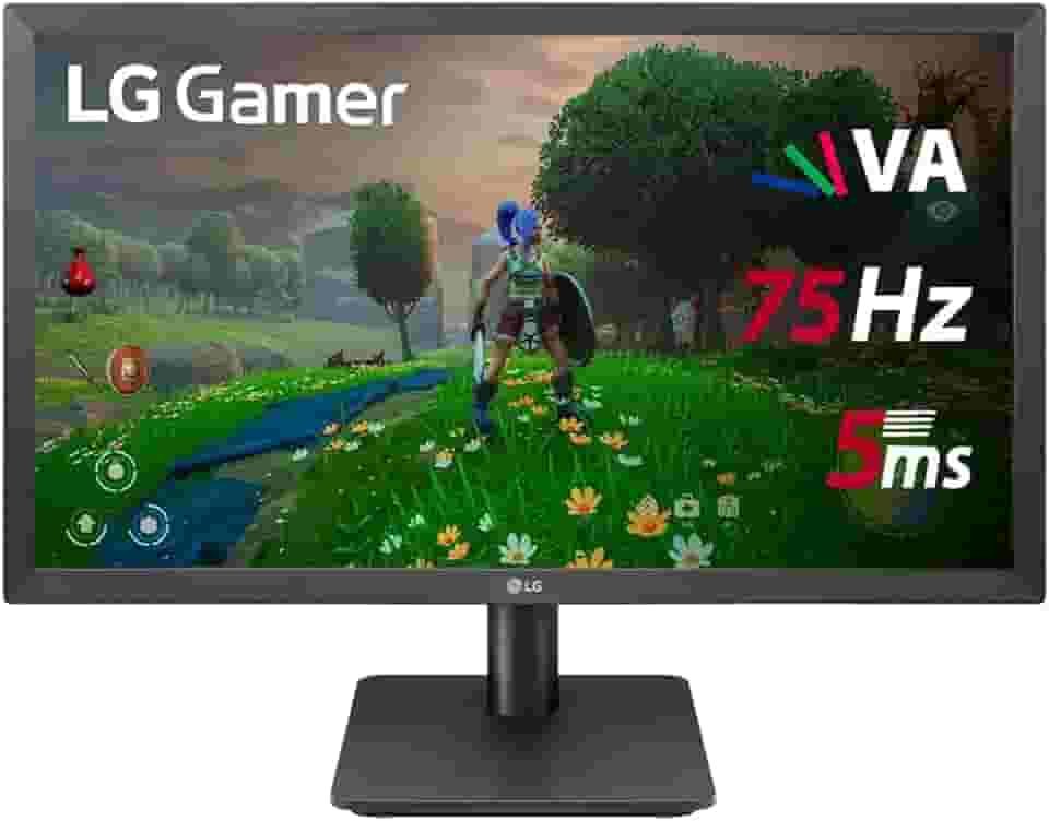 Monitor Gamer LG 21,5'' VA FHD 75Hz 5ms HDMI FreeSync Inclinação Bivolt Preto 22MP410-B.AWZM