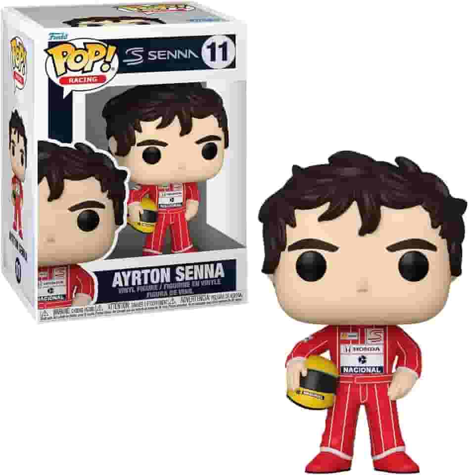 Candide, Boneco, Funko POP! Ayrton Senna, Racing McLaren - 10 cm