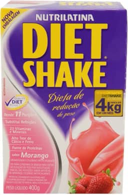 Diet Shake (400g) - Nutrilatina - Morango