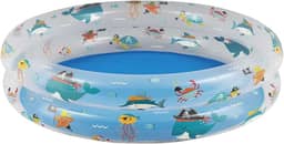 Mor - Banheira Estampada Fundo do Mar 90 Litros