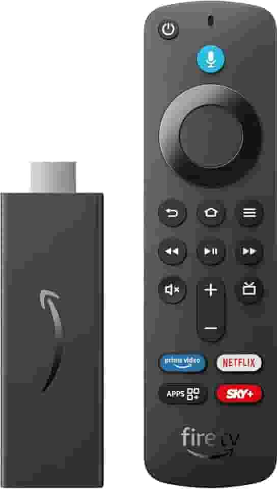Fire TV Stick HD (Geração mais recente) | Com controle remoto por voz com Alexa (inclui comandos de TV), controles de casa inteligente e streaming em HD