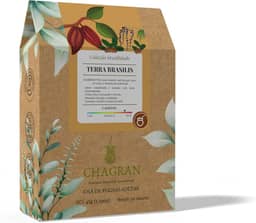 Chá Terra Brasilis 45g, mate tostado, café de açaí, casca de cacau e amburana - revigorante, antioxidante - CHAGRAN - 30 xícaras