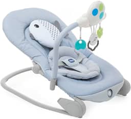 Cadeira Espreguiçadeira Chicco Balloon Regulavel Vibratória Azul - 79652390000