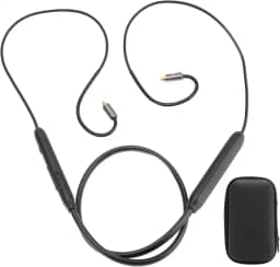 Cabo Adaptador Bluetooth Mmcx, Cabo de Fone de Ouvido Bluetooth 5.0 Cabo Adaptador Mmcx Cabo de Fone de Ouvido Mmcx Cabo Conector Mmcx Com Controlador de Microfone para Fones de