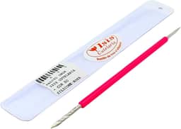 Palito em Inox para Manicure na cor Rosa Isis Cutelaria Podologia Unhas Duplo