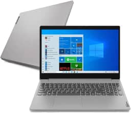 Notebook Lenovo IdeaPad 3i, Intel Core i3-10110U, 4GB RAM, 256 GB SSD, Windows 10, 15.6", Prata