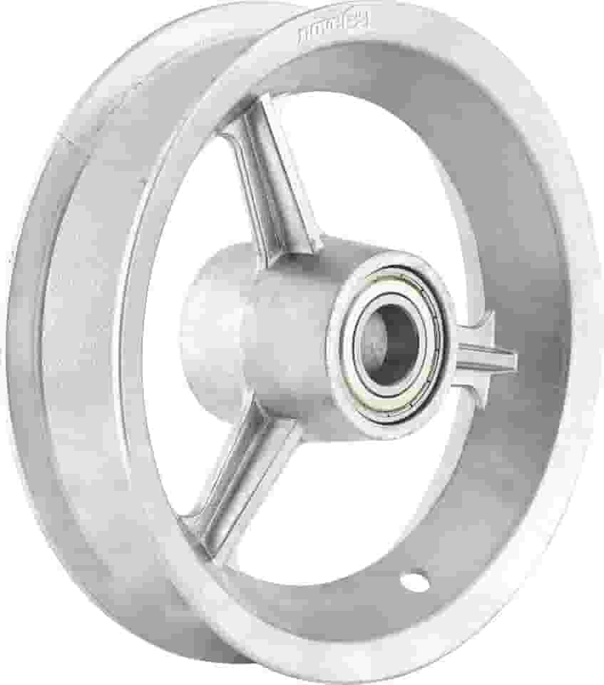 Aro De Alumínio 8", Com Rolamento, Para Pneus 3,25 Ou 3,50, Nove54