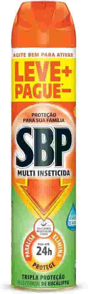 SBP Inseticida Aerossol Com Óleo De Eucalipto 450 Ml