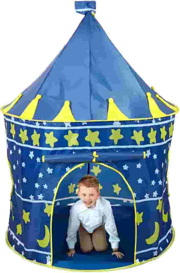Barraca Infantil Divertida Dobravel Cabaninha Tenda Toca Infantil Cor:Azul