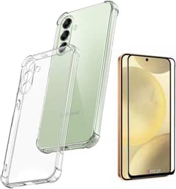 Capa Case Capinha Anti Shock para Galaxy M35 + Película 5D 9D Full Cover Ceramica