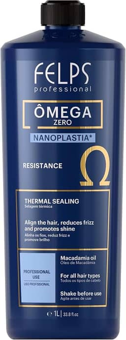 Felps Ômega Zero Unique Nanoplastia Resistance Selagem 1 L, Felps Professionnel, 1000ml
