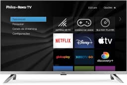 Fast Smart TV Philco 32” PTV32G7PR2CSBLH Dolby Audio Led Bivolt