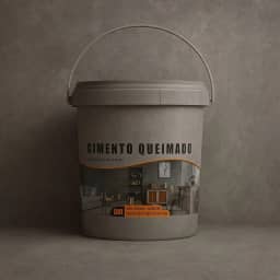 Revestimento Cimento Queimado Piso E Parede Pronto Pra Uso 5Kg