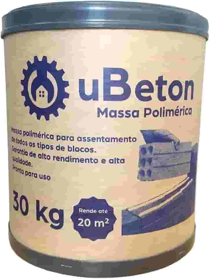 uBeton Argamassa Polimérica Cola Bloco/Tijolo - Barrica 30kg