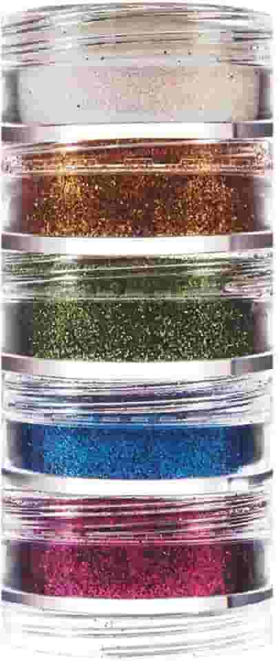 Glitter Po Kit 5 Cores, Colormake