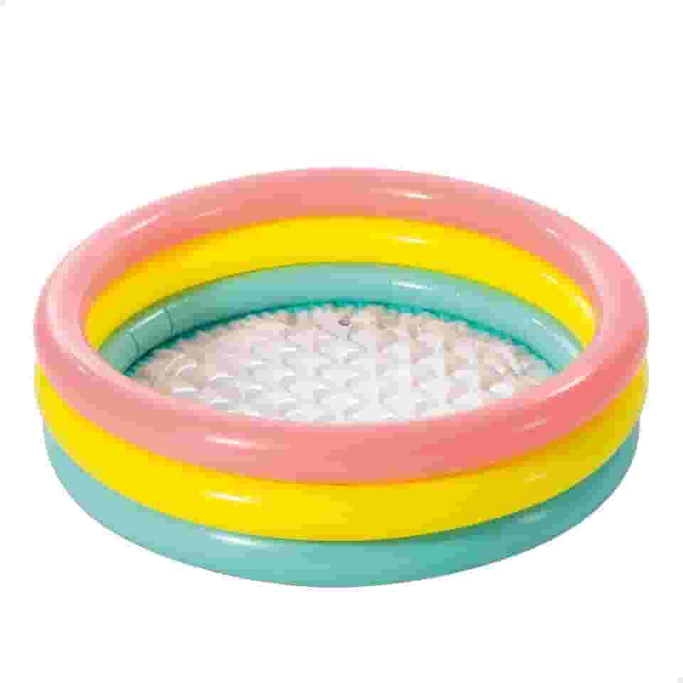 Piscina Por Do Sol, Intex, Rosa/amarelo/verde Intex Rosa/amarelo/verde