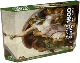 Quebra-cabeça 1500 peças Panorama Criação de Adão