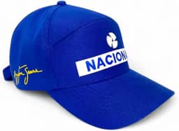 Boné Ayrton Senna, Azul Royal, Nacional