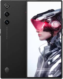 REDMAGIC 10 Air 120Hz Telefone para jogos, 5G Android Smartphone, 12GB RAM+256GB ROM, Snapdragon 8 Gen 3, 6.8" AMOLED Tela cheia, FHD+, 50MP Câmera, Dual-Sim, Celular desbloqueado Preto