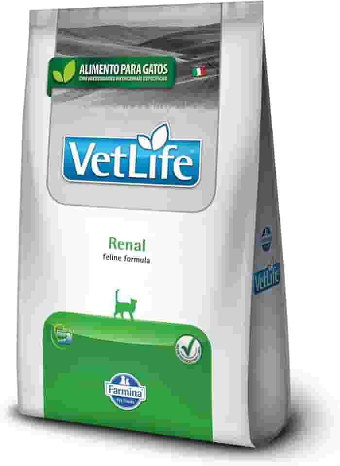 Vet Life Renal para Gatos Adultos de Todas as Raças 7,5Kg