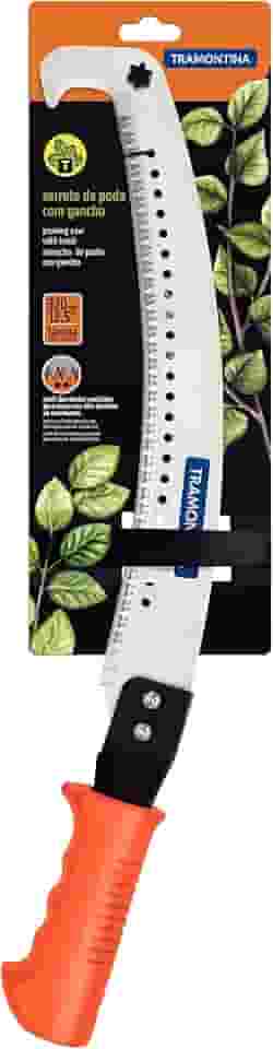 Tramontina Serrote de Poda com Gancho 12,5"/ 320 mm em Aço com Empunhadura Emborrachada