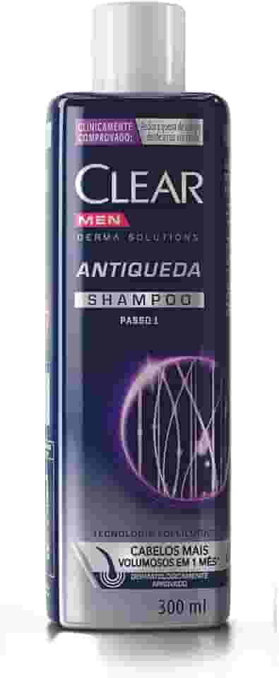 Clear Shampoo Antiqueda Men Derma Solutions 300Ml