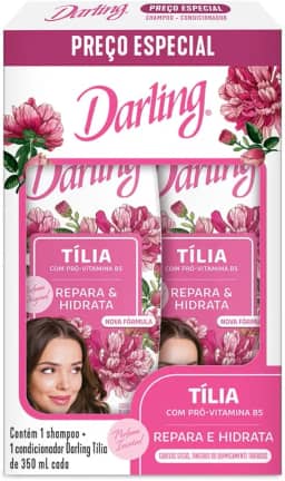 Shampoo + Condicionador Darling Tilia 350 ml Cada