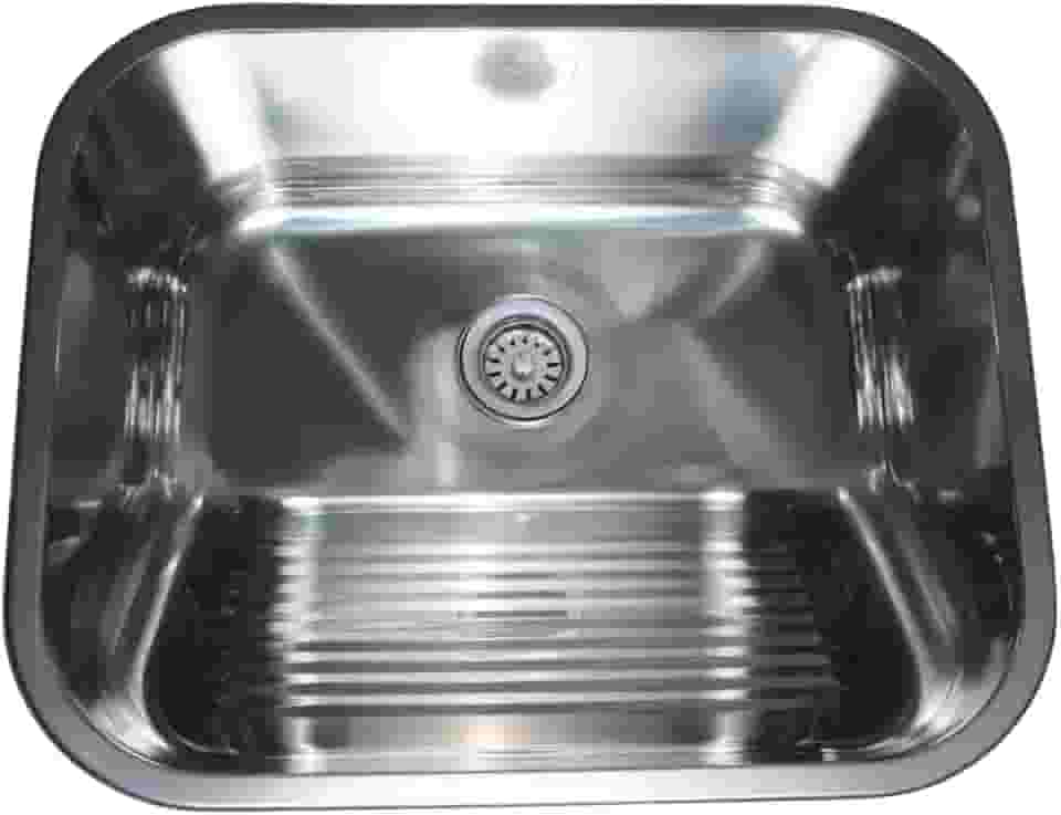 Tanque Lavanderia 55x45 Aço Inoxidavel 304 Premium Polido