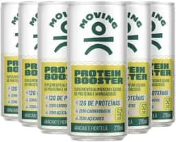 Combo 6 Refrigerante Proteico MOVING Abacaxi e Hortelã 270ml