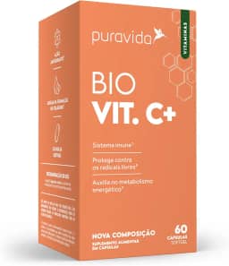 Puravida Suplemento alimentar Vitamina C Lipossomal 60 cápsulas