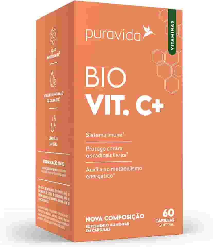 Puravida Suplemento alimentar Vitamina C Lipossomal 60 cápsulas