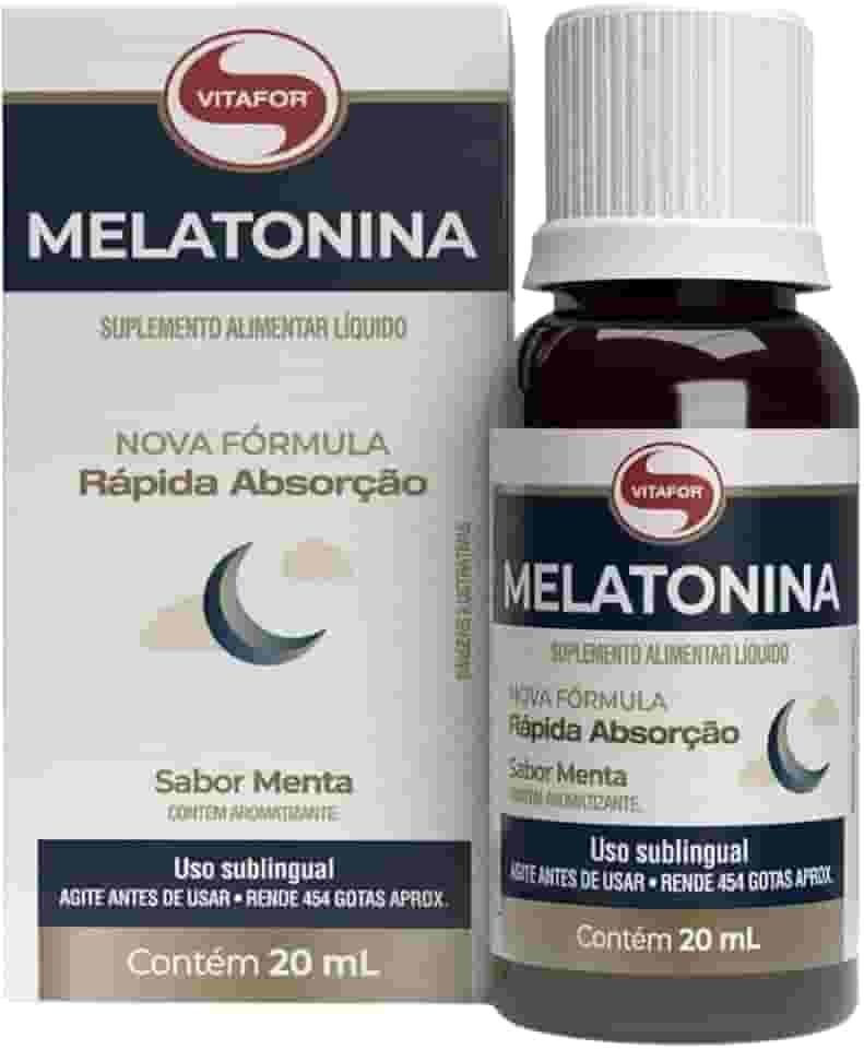 Melatonina Sublingual Rapida Absorção Vitafor 20ml