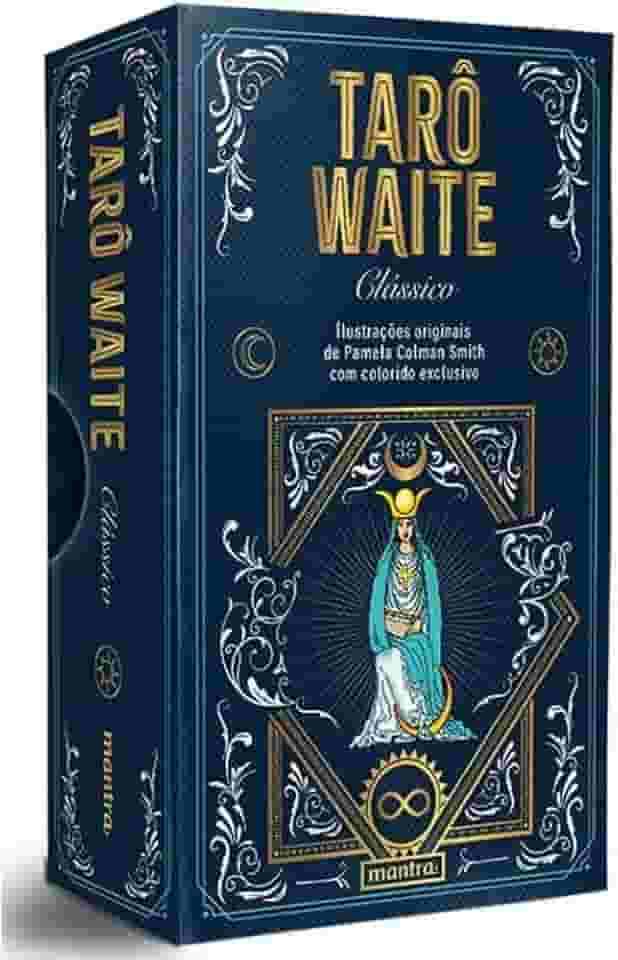 Tarô waite clássico – Deck com 78 cartas ilustradas por Pamela Colman Smith