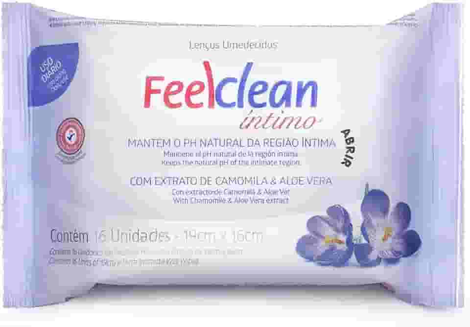 LENCOS UMED FEELCLEAN INTIMOS 16 UN (COM 24 PCS)