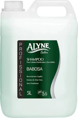 Alyne, Shampoo para cabelos, Babosa, 5 Litro, Verde