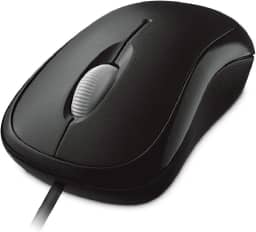 Mouse Optical Basic Com Fio Usb Preto Microsoft - P5800061