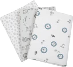 Papi Textil Cueiro Flanelado Papi Compose Estampado 80Cm X 60Cm Contem 03 Un