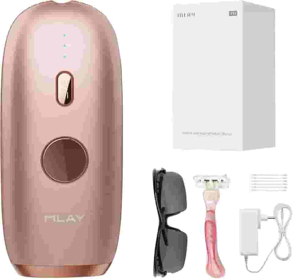 Depilador a Laser IPL MLAY T11 – Depilação Duradoura e Profissional para Corpo e Rosto, 14,4J, 3 Níveis de Energia