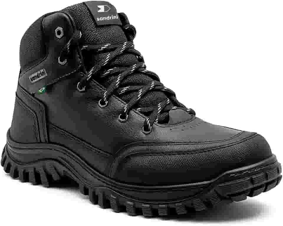 Bota Coturno Sandrini Core Hike Masculina Couro Sintético