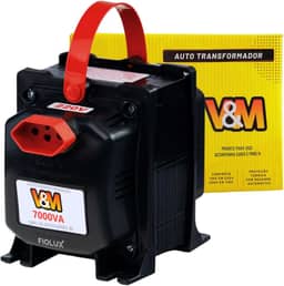Transformador 110v para 220v 7000VA Bivolt V&M Transformador 220 para 110