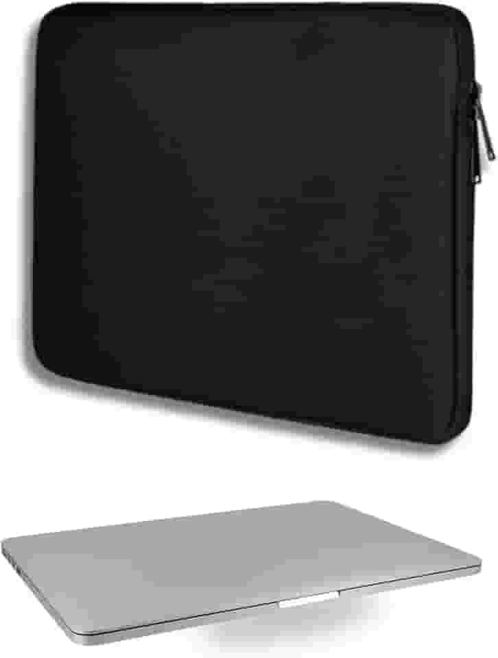 Capa Neoprene P/Notebook Macbook e Tablet até 15,6 Polegadas - Flexível, Macio, Resistente a Respingo, Poeira e Arranhões, Impermeável - Design Slim e Elegante - Proteção Premium com Zíper Reforçado