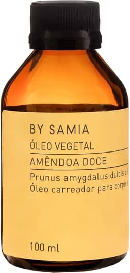 By Samia Óleo Vegetal De Amêndoa Doce 100 Ml Multicor