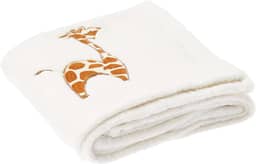 Baby Pil Manta Antialérgica Infantil Cobertor de Bebê Unissex Bege Girafa - Cobertinha Confort Baby