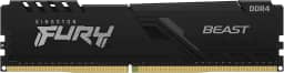 KF426C16BB/8 - Memória de 8GB DIMM DDR4 2666Mhz FURY Beast 1,2V 1Rx8 288 pinos para desktop/gamers, Preto