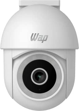 WAP Câmera de Segurança LENS 300, 360° Graus, Áudio Bidirecional com Cancelamento de Eco e À Prova D'Água, 5W 5V