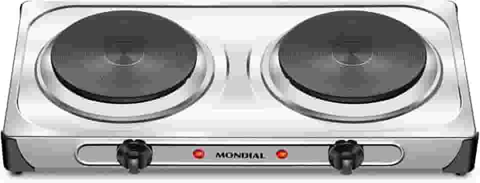 MONDIAL Fogão Elétrico Fast Cook Due, Inox, 2000W, 220V - FE-03